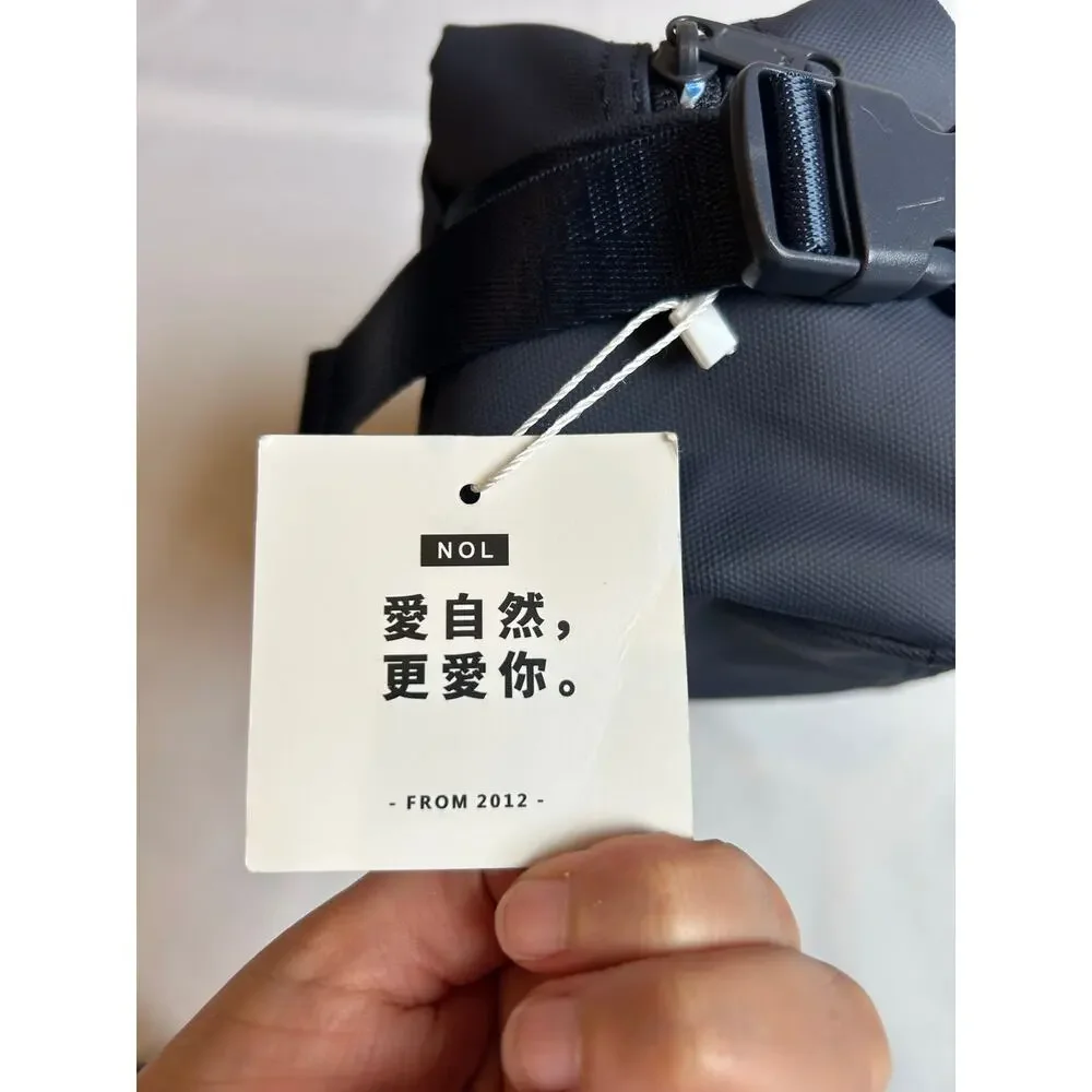 Natural Organic Lifestyle Cooler Small Snack Lunch Bag Blue NWT